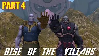 Marvel vs DC Rise of the Villain Part 4 Superman Thor Darkseid Thanos  Galactus justice lea Avengers