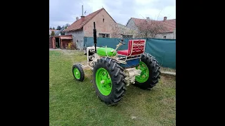 Zetor 25, brzdy, kola, první jízda.