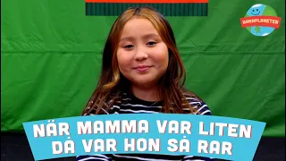 När mamma var liten, då var hon så rar - Barnmusik och barnsånger med Minikompisarna