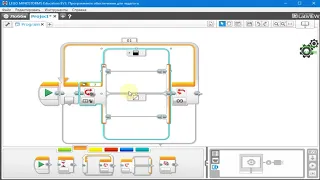 Самая простая программа Следование по линии EV3 робота с одним датчиком цвета! Lego Mindstorms