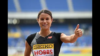 THIS is ZOE HOBBS, fastest woman in Oceania (10.96).