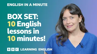 BOX SET: English In A Minute 8 – TEN English lessons in 10 minutes!