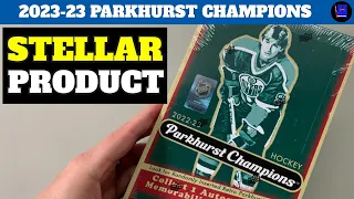 2023-24 Parkhurst Champions Hockey Hobby Box Break
