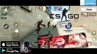 CSGO MOBILE (ORIGIN MISSION) IS BACK GAMEPLAY ANDROID UNREAL ENGINE 4 DOWNLOAD APK  2021