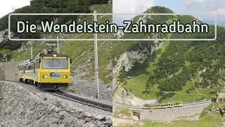 Die Wendelstein-Zahnradbahn im August 2023