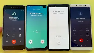 Incoming Call Google Pixel 6Pro Vs Samsung Galaxy S10+,Outgoing Call Two Xiaomi Redmi Note 5 Note 5A