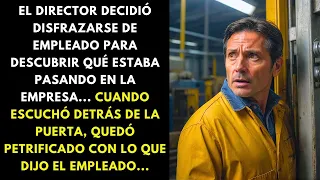 EL DIRECTOR DECIDIÓ DISFRAZARSE DE EMPLEADO PARA DESCUBRIR QUÉ ESTABA PASANDO EN LA EMPRESA...