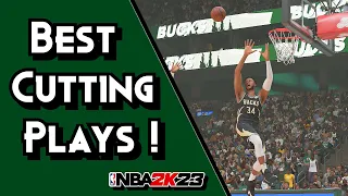10 BEST Cutting Plays For EASY Dunks/Layups In NBA 2K23 !