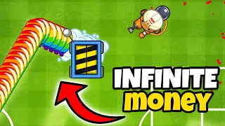 Meet this SECRET Strategy that can make INFINITE MONEY... (Bloons TD Battles)