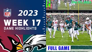 Arizona Cardinals vs Philadelphia Eagles Week 17 FULL GAME 12/31/23 | NFL Highlights Today
