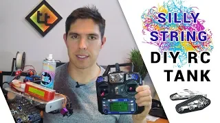 3D printed RC silly string tank - Part 1: Assembly, electronics and Arduino code