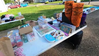 Garage Sale/Estate Sale had great finds!!  I've already made my money back!!!  Great profit!!