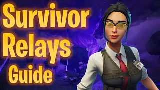 Rebuild Survivor Relays Quest SOLUTION! | Fortnite STW Tutorials