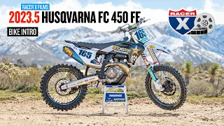 First Ride on 2023.5 Husqvarna FC 450 Rockstar Edition | Racer X Films