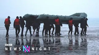 31 people die after migrant boat sinks in Channel - BBC Newsnight