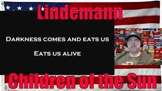 Lindemann - Children of the Sun LYRICS - REACTION