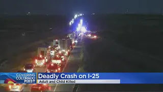 Crash Kills 2, Including Child, On I-25 Near Wellington