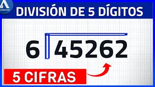 DIVISIÓN DE 5 CIFRAS - Como Dividir con 5 CIFRAS (Super fácil)