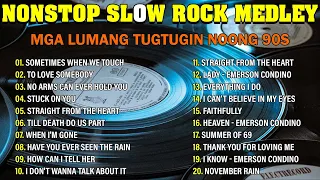 SLOW ROCK MEDLEY COLLECTION 🔥 NONSTOP SLOW ROCK LOVE SONGS 70S 80S 90S 🔥 MGA LUMANG TUGTUGIN NOONGs