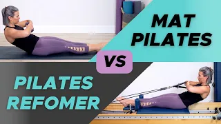 Is the Reformer Better Than Mat Pilates | Mat Pilates vs Reformer Pilates