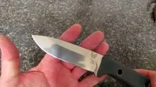 From the Sharpening Bench:  Benchmade 162 Bushcrafter -- Non-Traditional Excellence