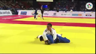 JPN EBINUMA VS CHN MA  -66KG Judo Worlds Astana 2015 YUKO