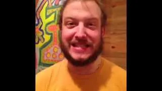 Justin Vernon wishing someone happy b-day