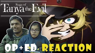 PSYCHO LOLI IN WW2 ?! | Saga of Tanya the Evil Opening & Ending REACTION!