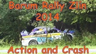 FIA ERC Barum Czech Rally Zlín 2014: Action and Crash [HD]