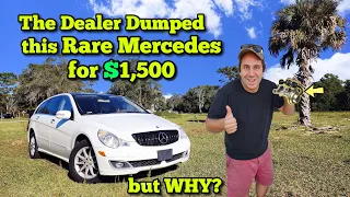 I Bought a $1,500 Mercedes with a Mysterious Engine Issue & Fixed it for $170!