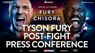 Tyson Fury vs Derek Chisora 3 | Post-Fight Press Conference