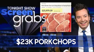 Screengrabs: $23K Porkchops, Boyz n the Hood and Amazon Fresh Delivery | The Tonight Show