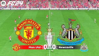 FC 24 | Manchester United vs Newcastle United - Premier League English 23/24 Season - Full Gameplay