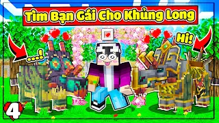 MINECRAFT THỜI ĐẠI KHỦNG LONG * TẬP 4 | LỘC GHÉP ĐÔI KHỦNG LONG 2 SỪNG VÀ PHÁT HIỆN LÃNH ĐỊA CỦA🦖😱