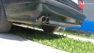 BMW E34 Eisenmann exhaust