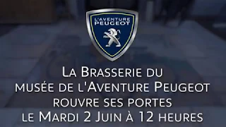 La brasserie du musée de l'Aventure Peugeot rouvre ses portes !