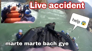 River rafting in rishikesh 🚣😱//Live accident 😰//Adventure//Ankit Manta//