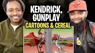 Kendrick Lamar - Cartoons & Cereal ft. Gunplay  REACT