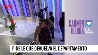 "Usted es una cara dura": Bárbara abandonó el estudio de Carmen Gloria a tu servicio