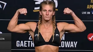 Kayla Harrison and Holly Holm - Official Weigh-ins - (UFC 300: Pereira vs. Hill) - /r/WMMA