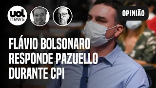 Flávio Bolsonaro atua como "efeito desestabilizador" na CPI da Covid | Leonardo Sakamoto