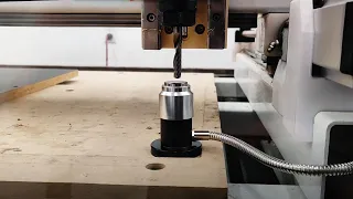 Testing New Tool Height Setter Subroutine in LinuxCNC