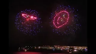 2018-01 New Year's Eve Fireworks over Boston Harbor