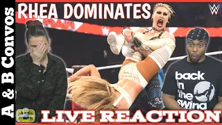 Rhea, Liv & Dana Brooke vs Carmella, Nikki A.S.H & Tamina - LIVE REACTION | Monday Night Raw 1/24/22