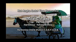 Tab harmonica (cover) lagu Naik Delman #harmonica