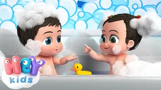 الاستحمام بالفقاعات 🛀 اغاني تعليمية | أغاني الأطفال - HeyKids