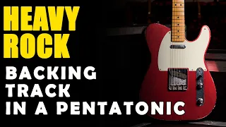 Heavy Rock Backing Track in A Pentatonic - Easy Jam Tracks