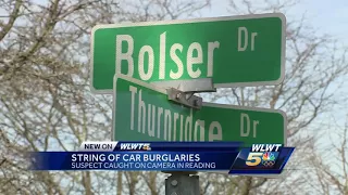 VIDEO: Thieves find open car doors, search inside in Reading