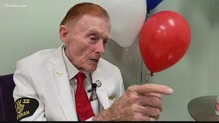 Pearl Harbor survivor and Arizona resident shares heroic stories for Veterans Day celebration