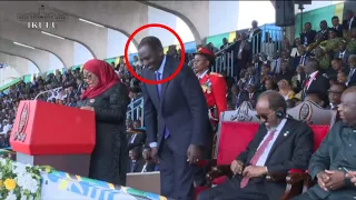 Watch drama in Tanzania after president Suluhu called Ruto hustler  infront of other presidents!!